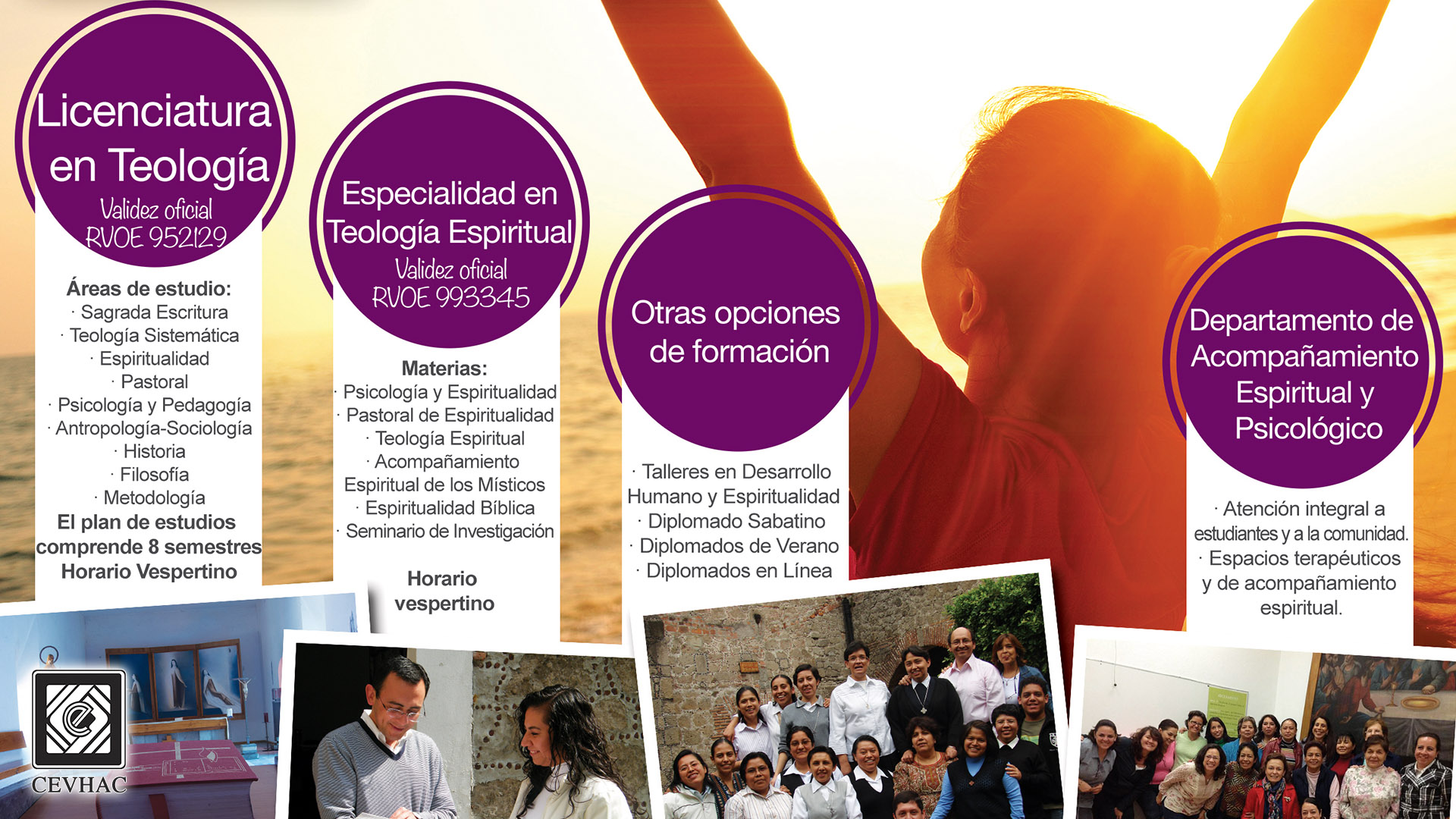 licenciatura en teología cevhac centro de estudios de los valores humano ac